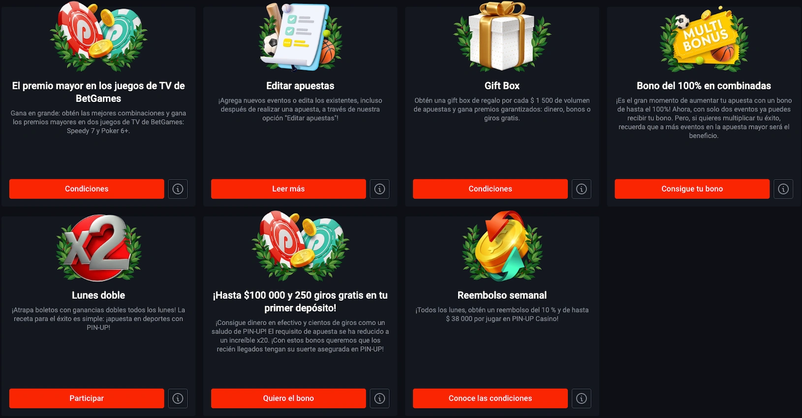 Bonificaciones